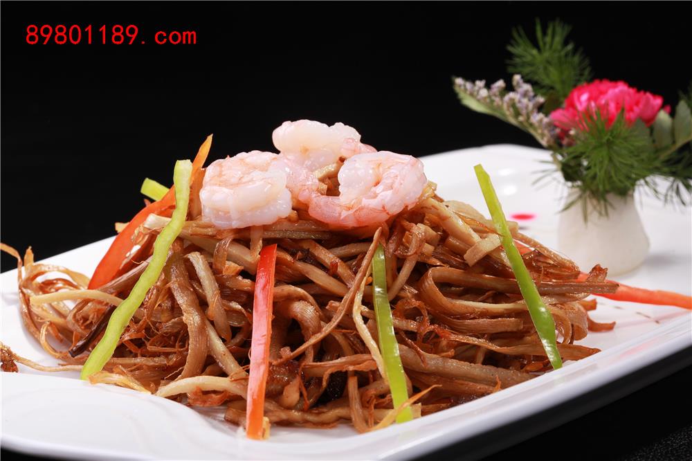 XO酱爆杂菌虾仁